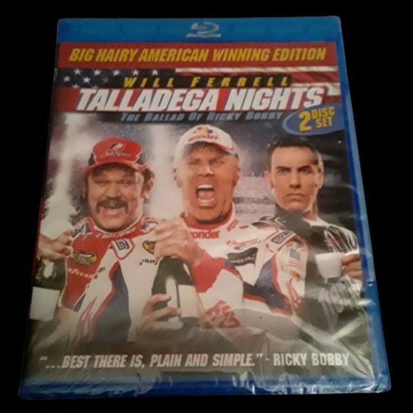 Talladega Nights The Ballad of Ricky Bobby (Blu-ray) NWT Sealed 2 Disc Set - Picture 1 of 2